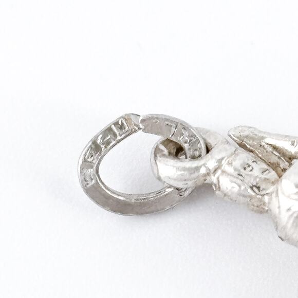 Vintage Beau Sterling Silver 925 Ballerina Ballet Charm Pendant - Picture 5 of 7